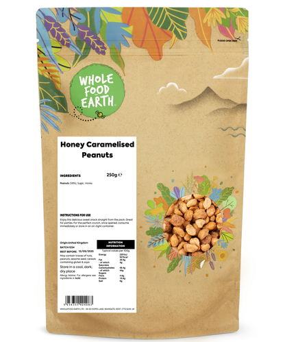 Honey Caramelised Peanuts