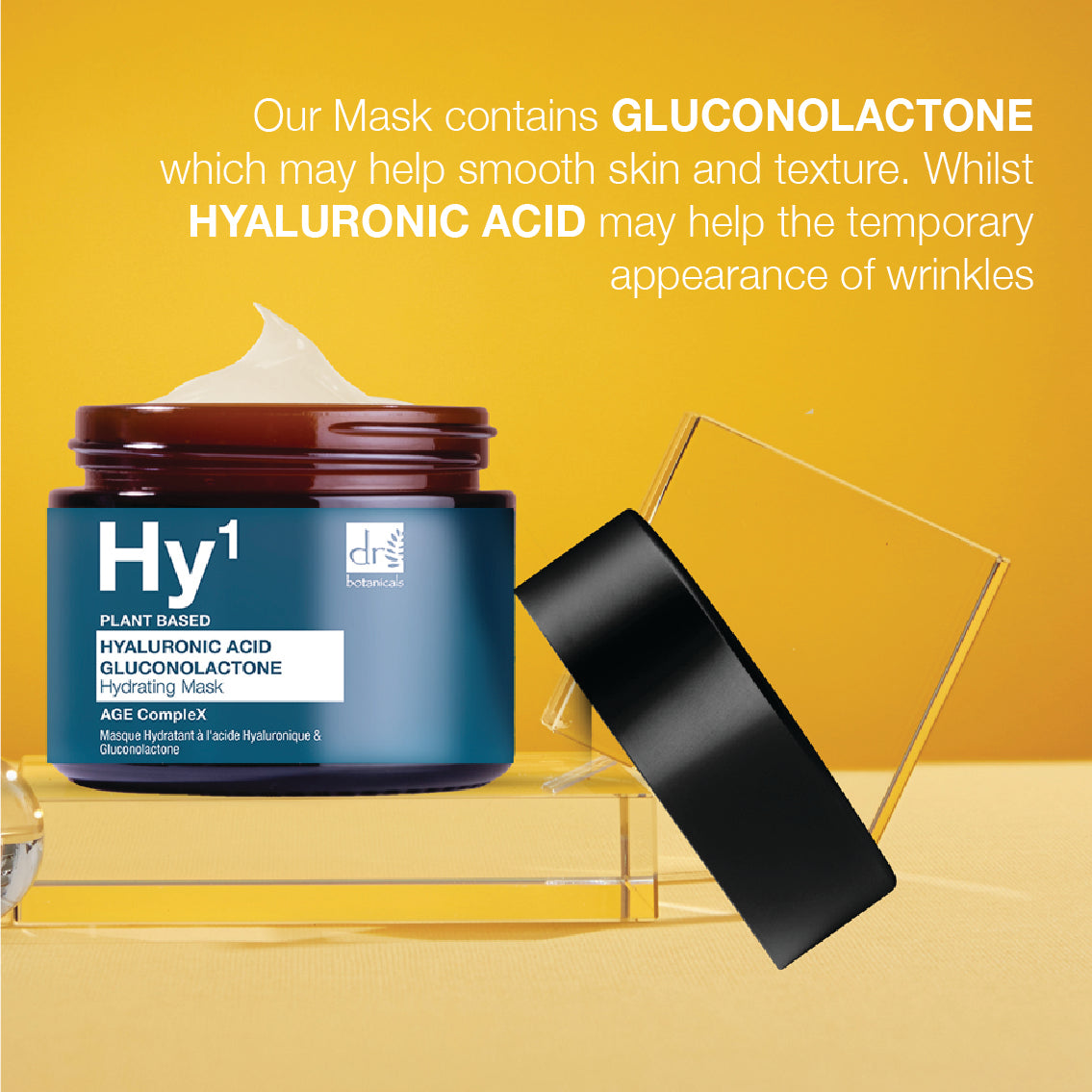Maschera Acido Ialuronico 1% e Gluconolattone 60ml