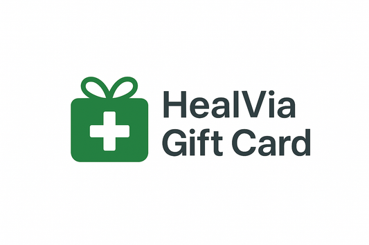 HealVia Digital Gift Card|The Gift of Wellness