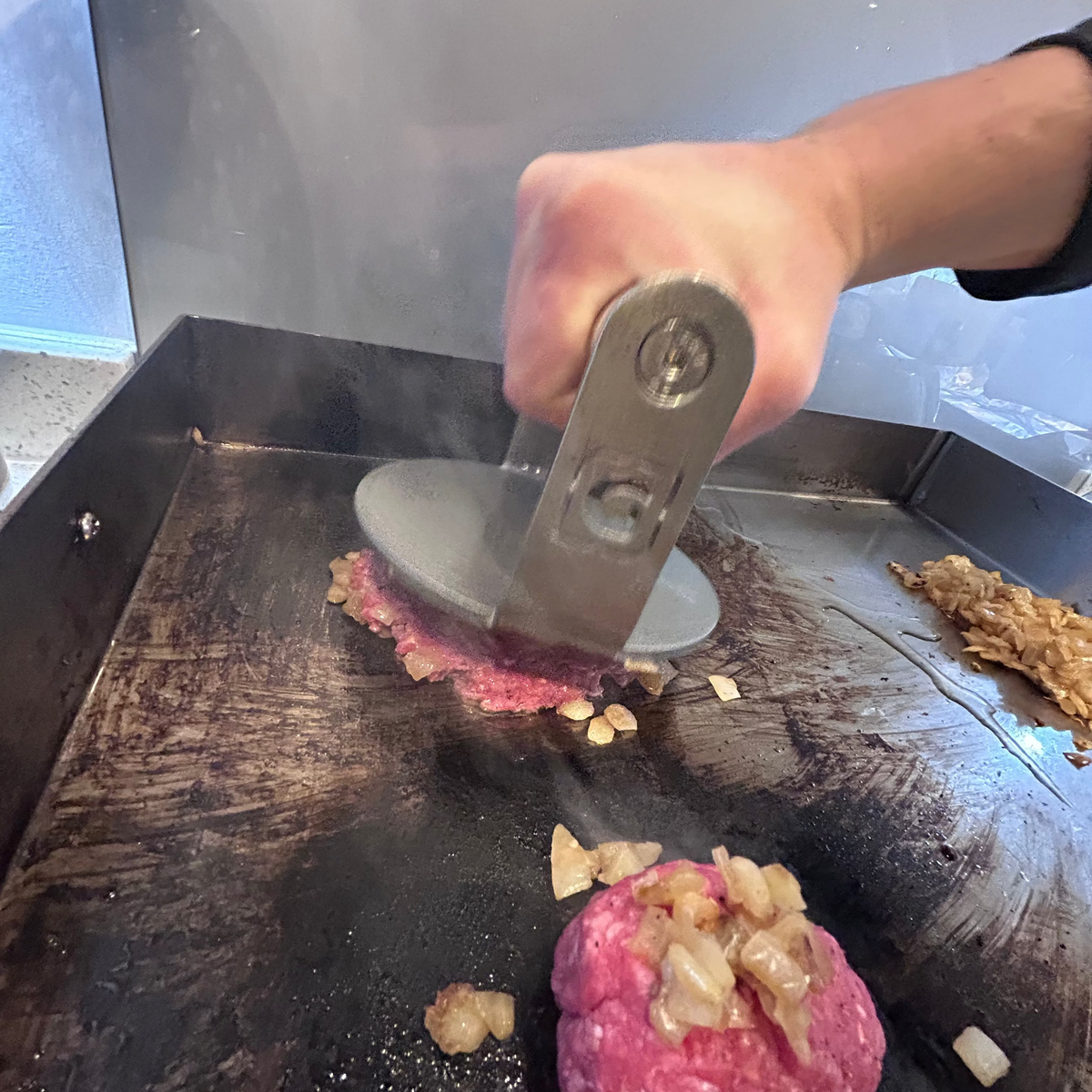 Heavy-Duty Smash Burger Press