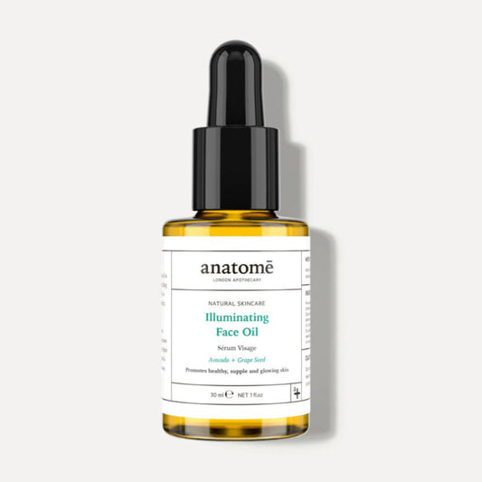 زيت الوجه المضيء بخلاصة ثمر الورد وبذور العنب والأفوكادو