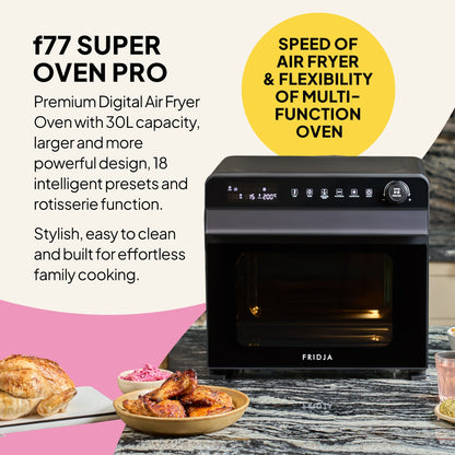 f77 Super Oven Pro - 30L Digital Air Fryer Oven