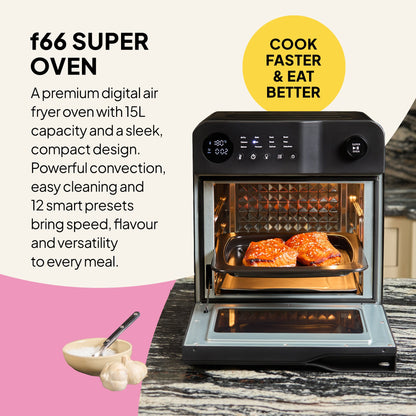 f66 Super Oven - 15L Digital Air Fryer Oven