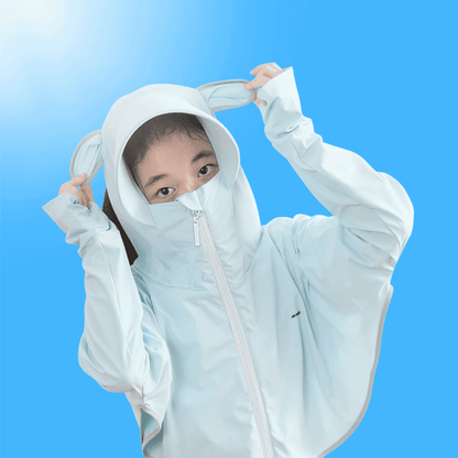 Kids' UPF 50+ Hooded Jacket