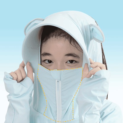 Kids' UPF 50+ Hooded Jacket