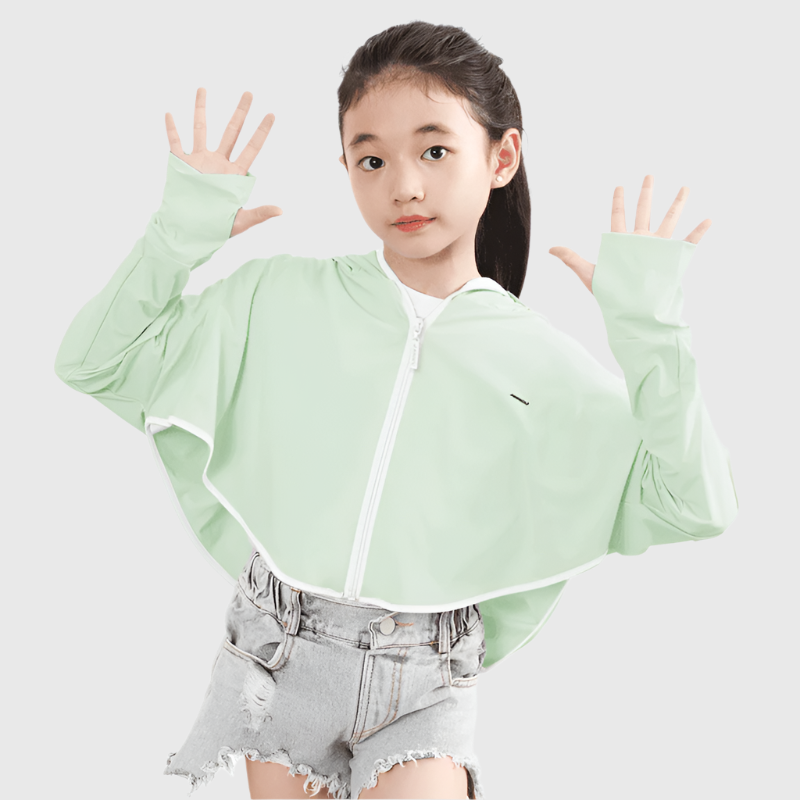 Kids' UPF 50+ Hooded Jacket