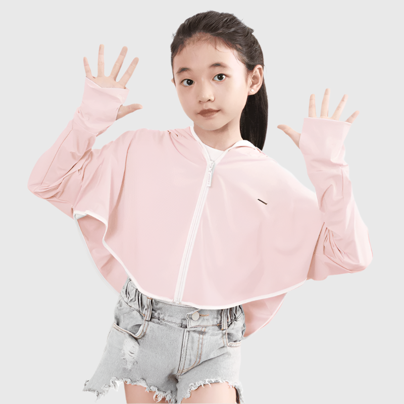 Kids' UPF 50+ Hooded Jacket