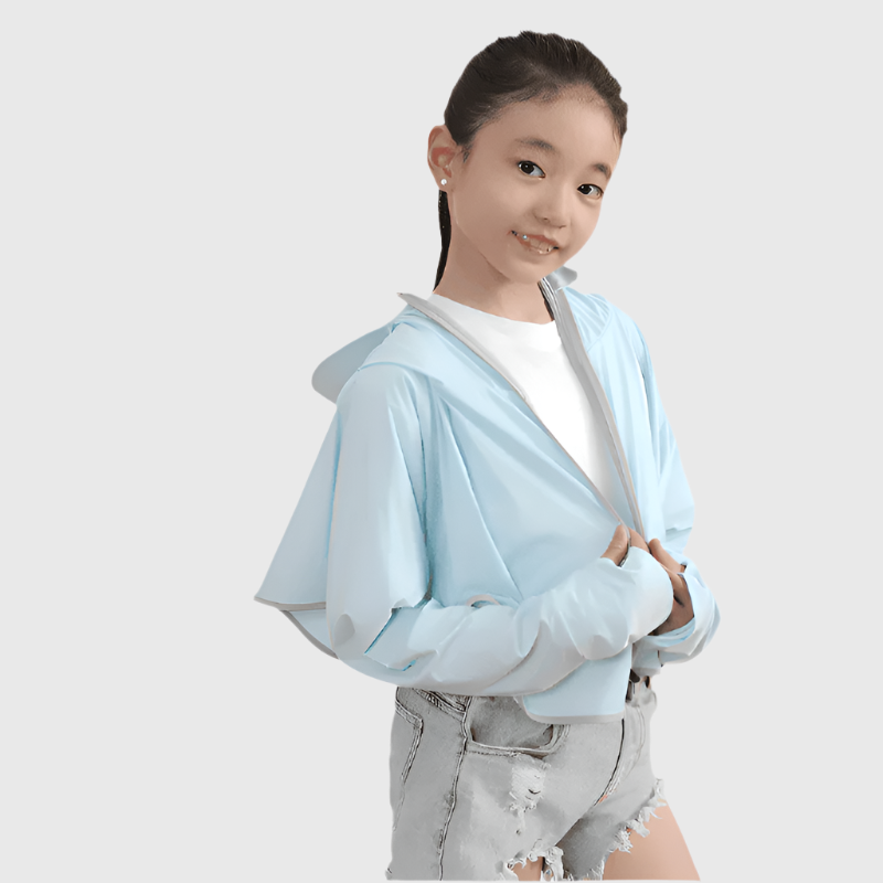 Kids' UPF 50+ Hooded Jacket