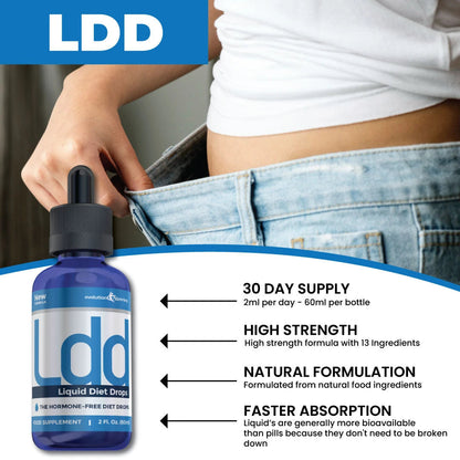LDD Liquid Diet Drops | Appetite Control & Weight Support