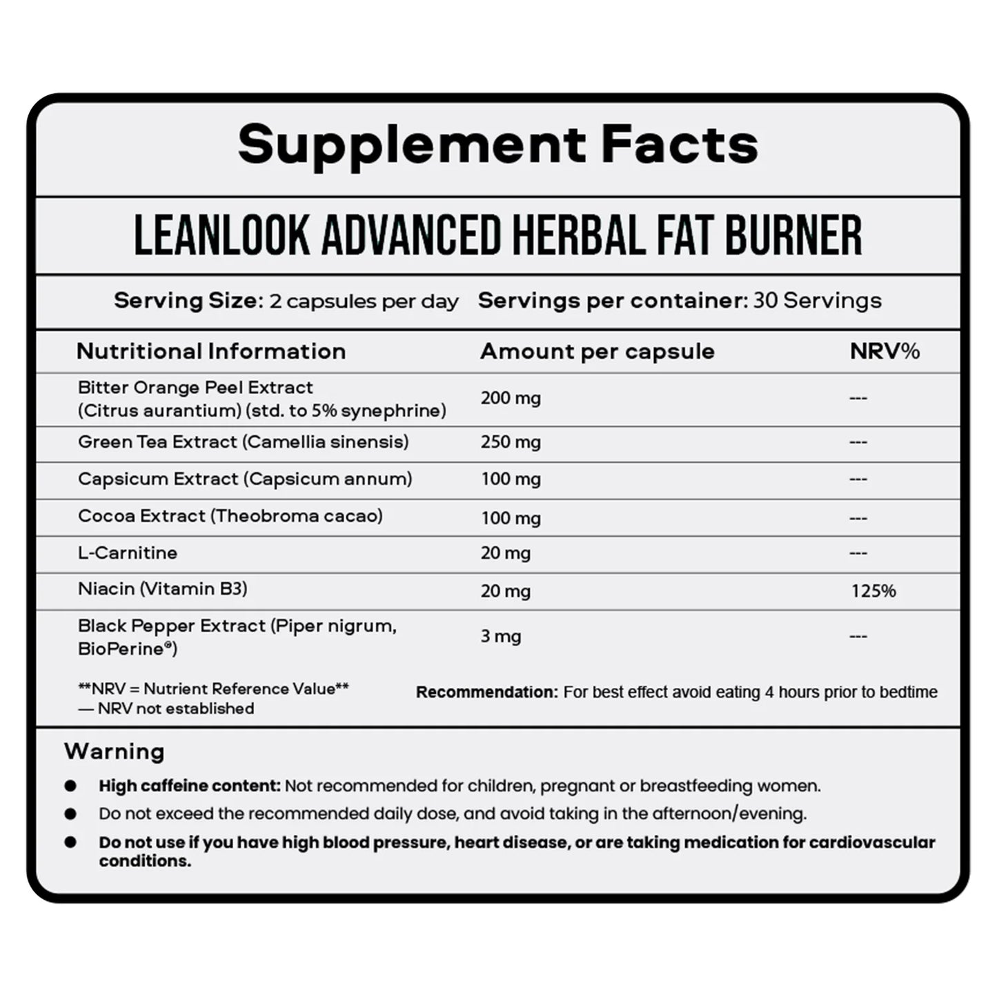 LeanLook - Natural Weight Loss Support