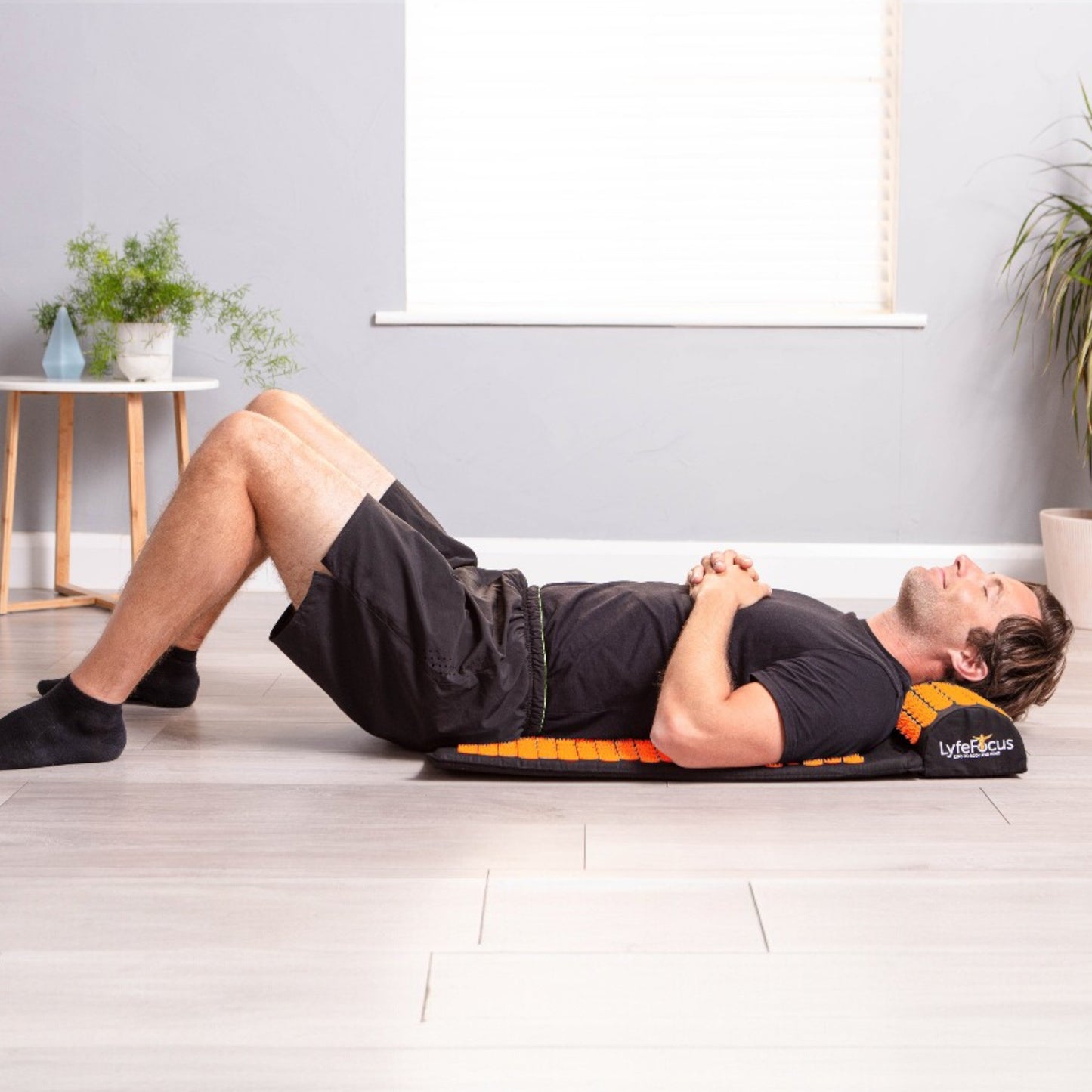 Acupressure Mat & Pillow (Orange)