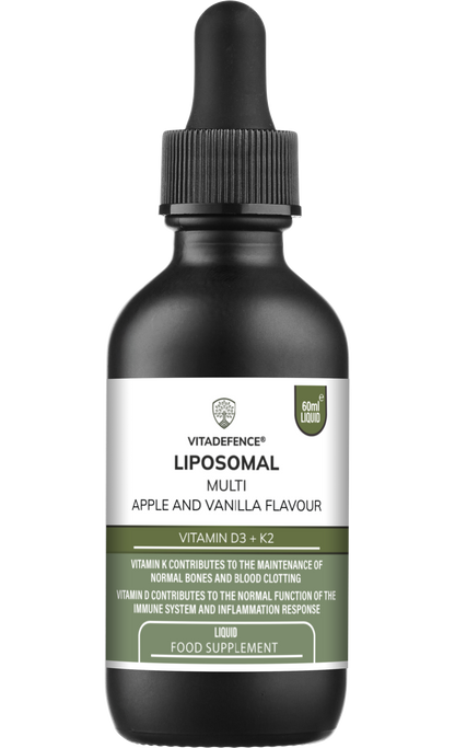 Vitamina D3 e K2 Liposomiale – Gusto Mela e Vaniglia