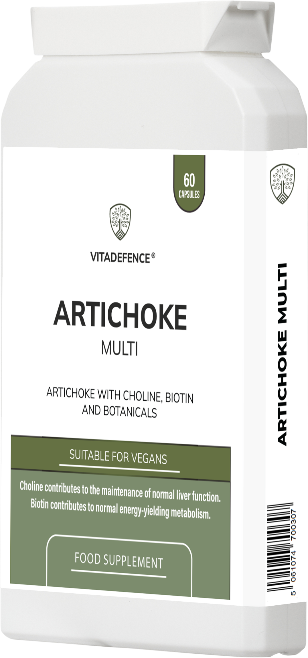Artichoke Multi | With Choline, Biotin & Botanicals – 60 Capsules