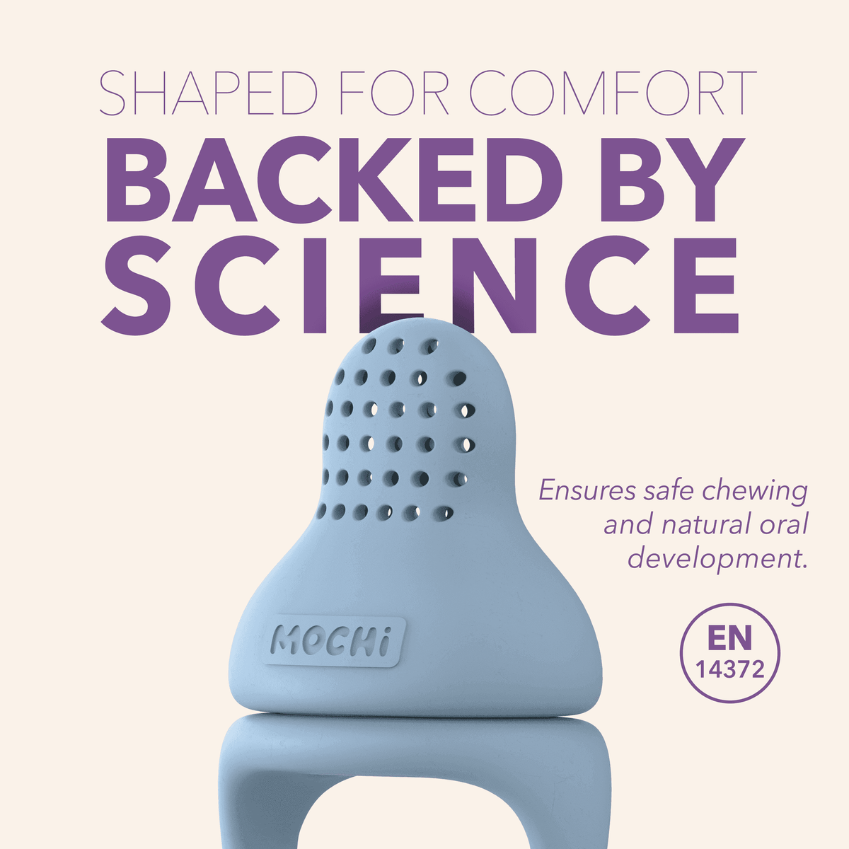 MOCHi Pop-Up Food Feeder – Silicone Weaning Feeder for Babies