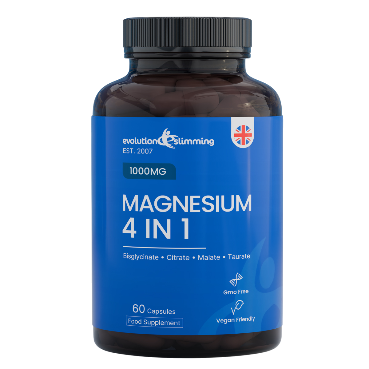 Four-In-One Magnesium Daily Capsules | Muscle Energy & Daily Support
