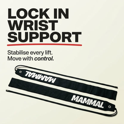 Mammal Lightweight Tie Wrist Wraps
