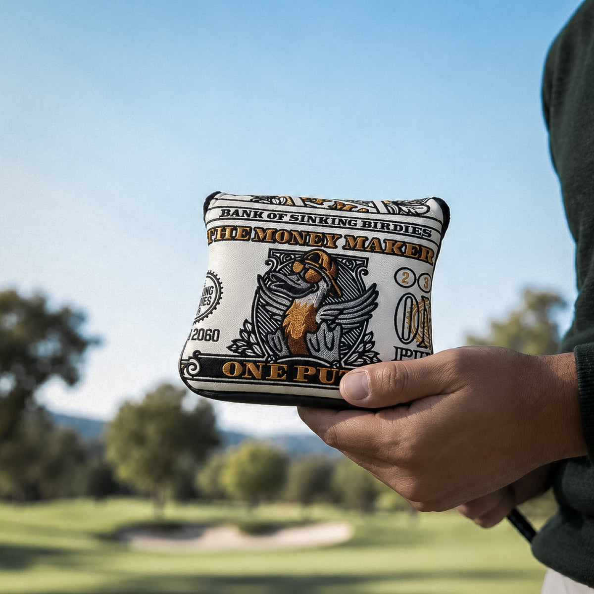 Money Maker Mallet Putter Headcover