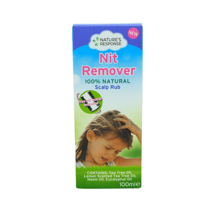 Nature's Response Nit Remover – 100% Natural Lice & Egg Treatment (100ml)