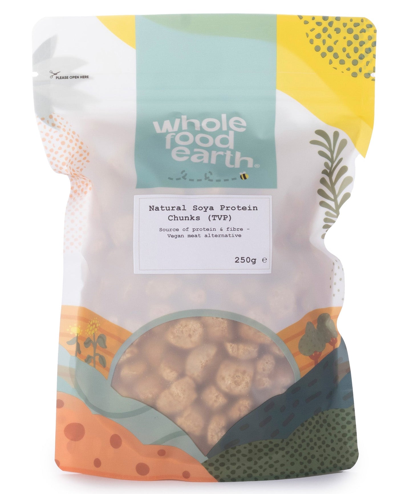 TVP Natural Chunks Soya Protein