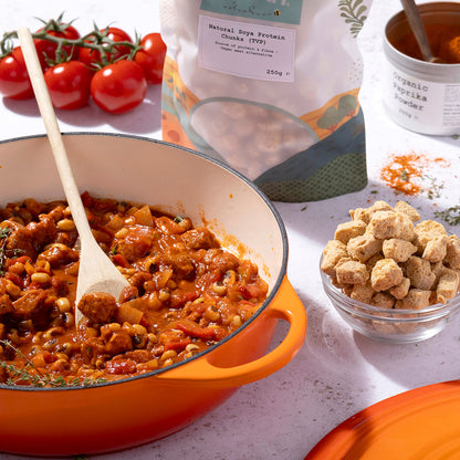 TVP Natural Chunks Soya Protein