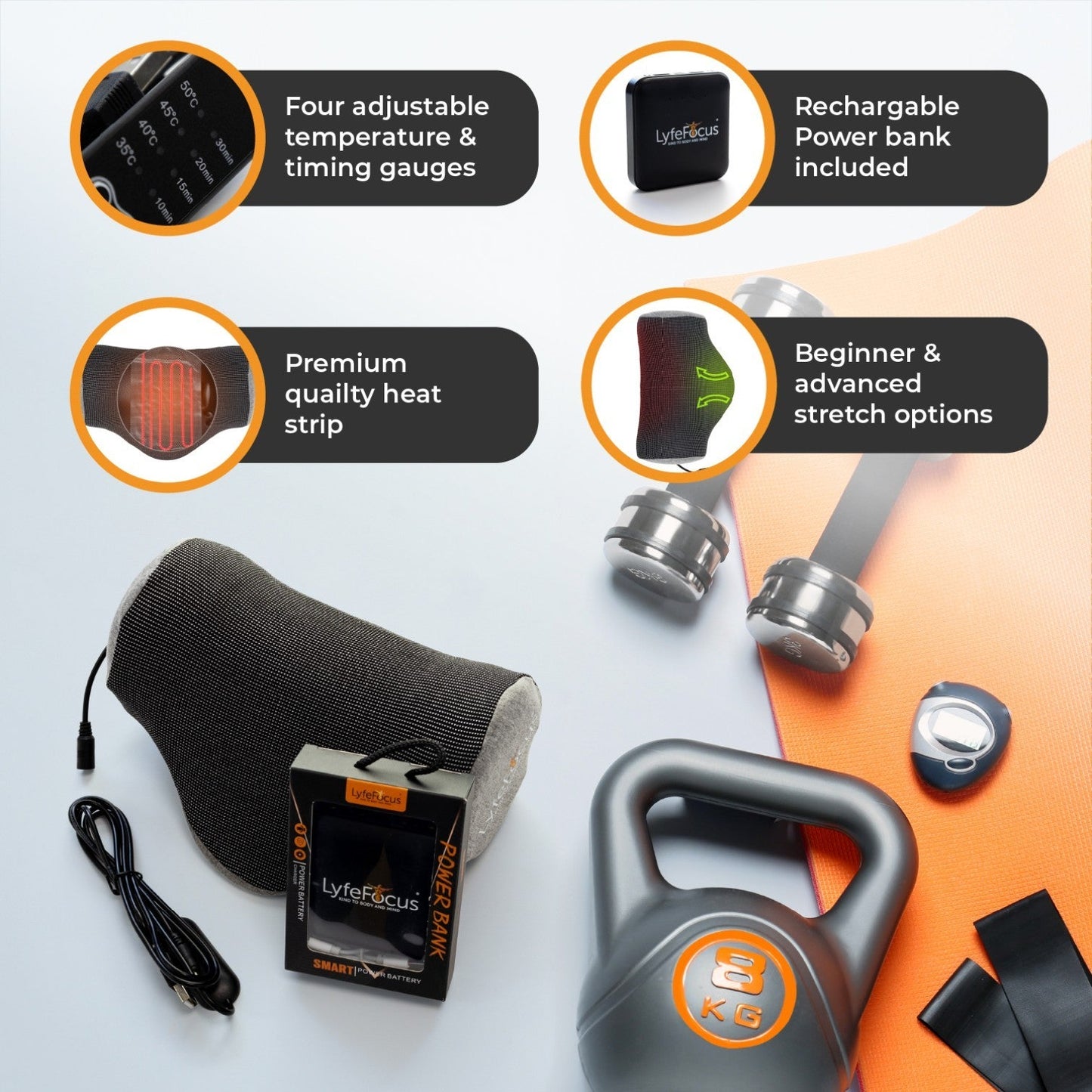 جهاز تمديد الرقبة مع خاصية التسخين