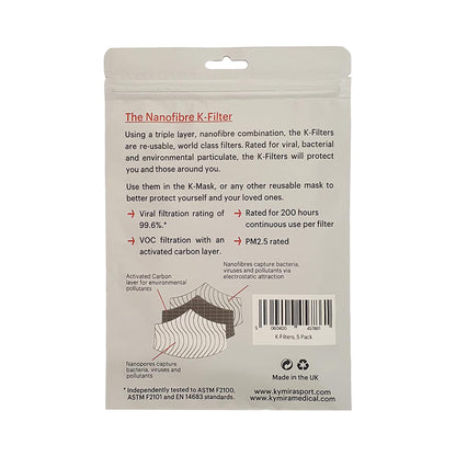 مرشحات الألياف النانوية من النوع K 