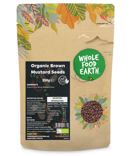 Organic Brown Mustard Seeds
