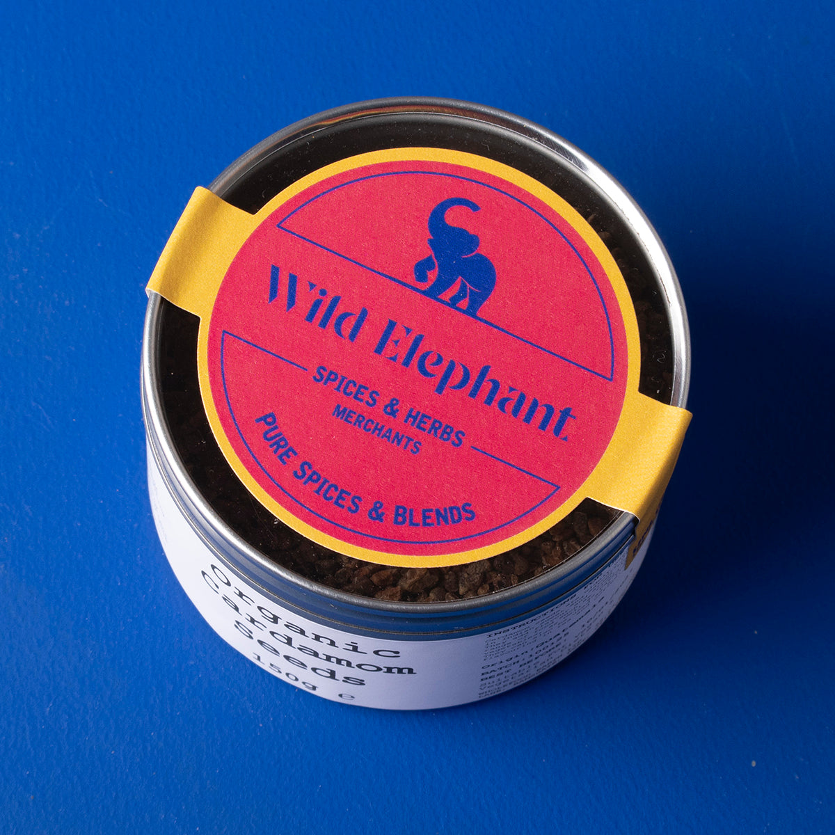 Organic Cardamom Seeds - Wild Elephant - 150g