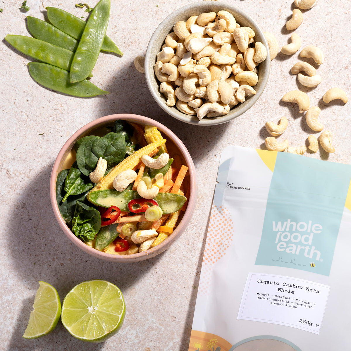 Organic Cashew Nuts Whole