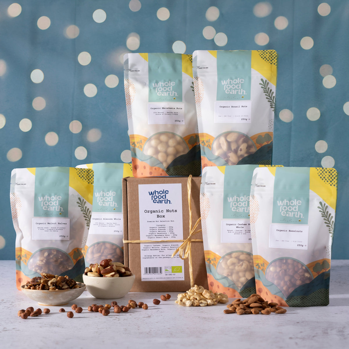 Organic Christmas Nuts Box