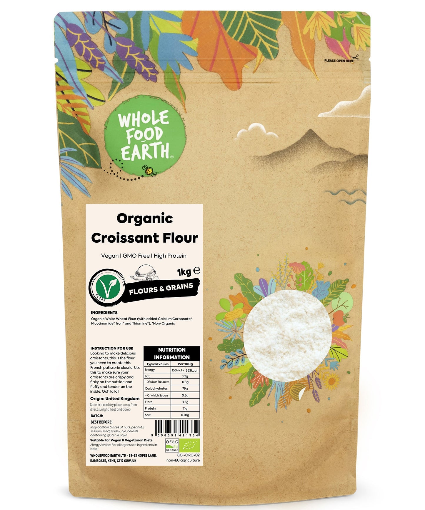 Organic Croissant Flour