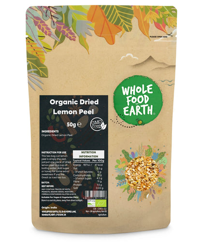 Organic Lemon Peel Granules