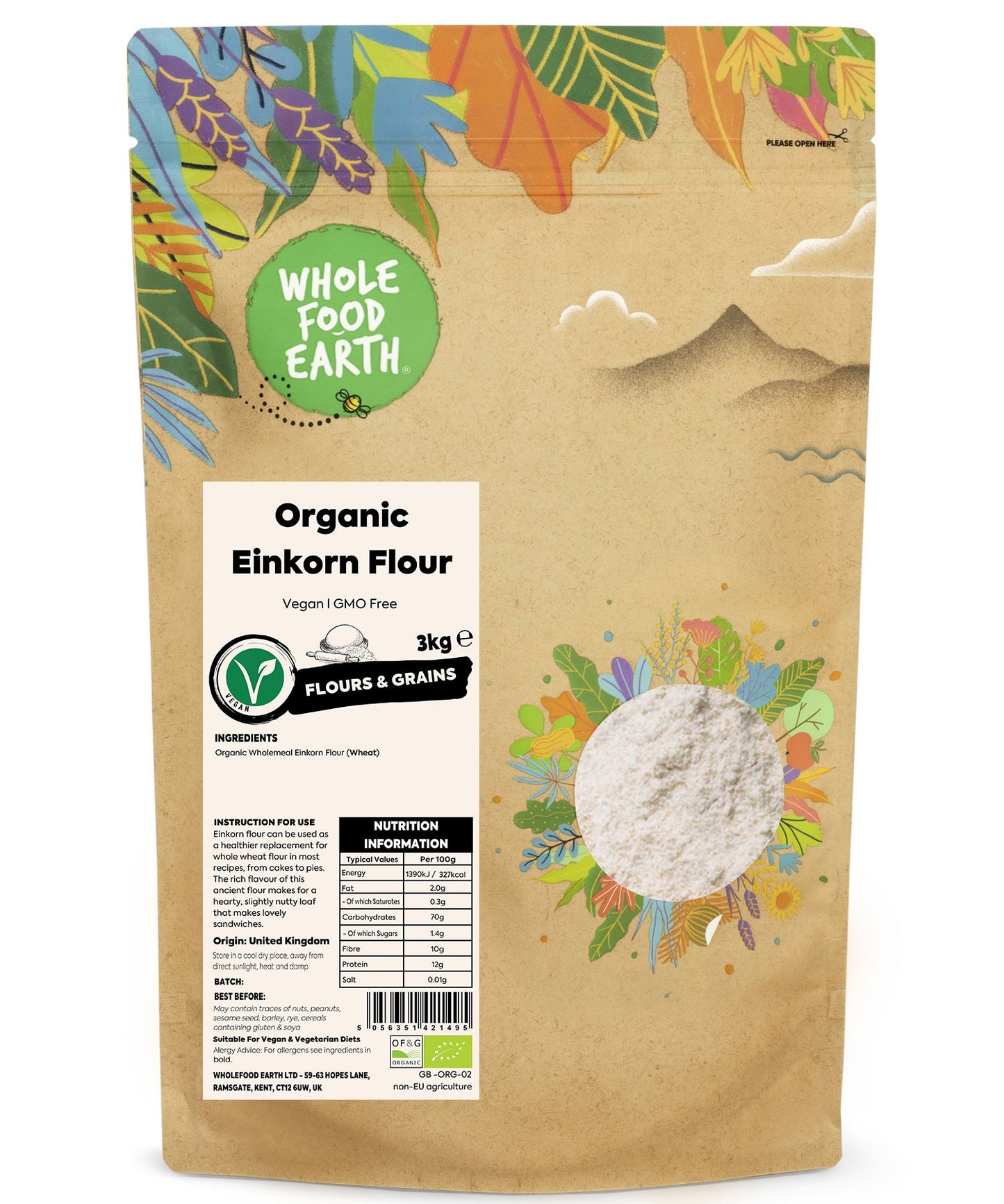 Organic Einkorn Flour