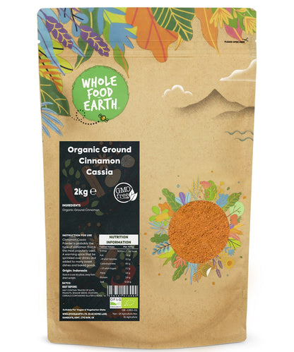 Organic Ground Cinnamon Cassia