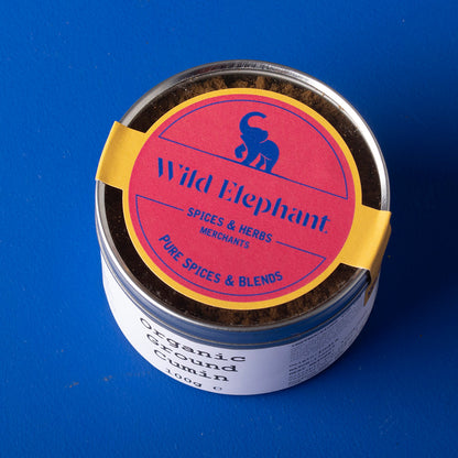 Organic Ground Cumin - Wild Elephant - 100g