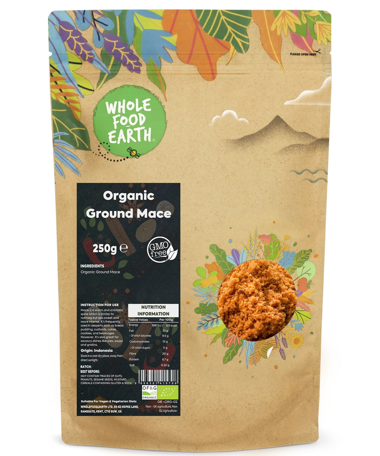 Organic Ground Mace