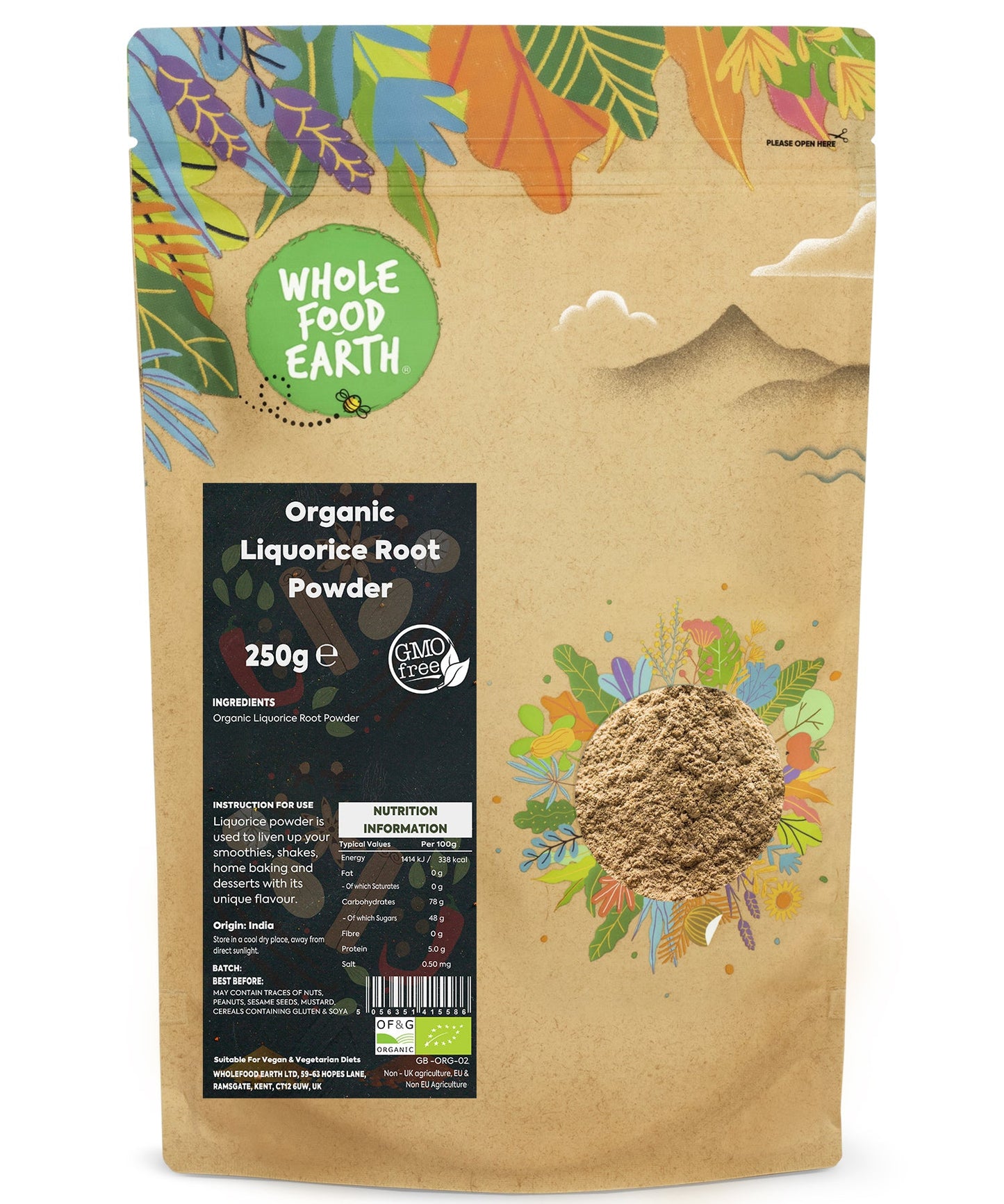 Organic Liquorice Root Powder