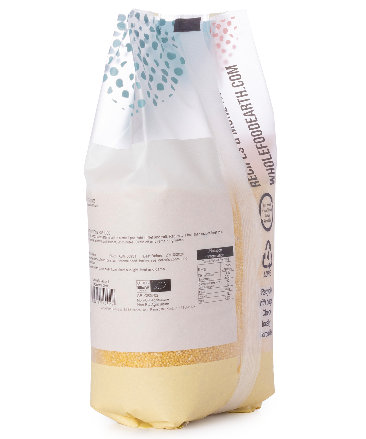 Organic Millet Grain