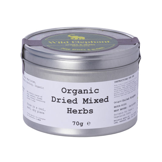 Organic Dried Mixed Herbs - Wild Elephant - 70g