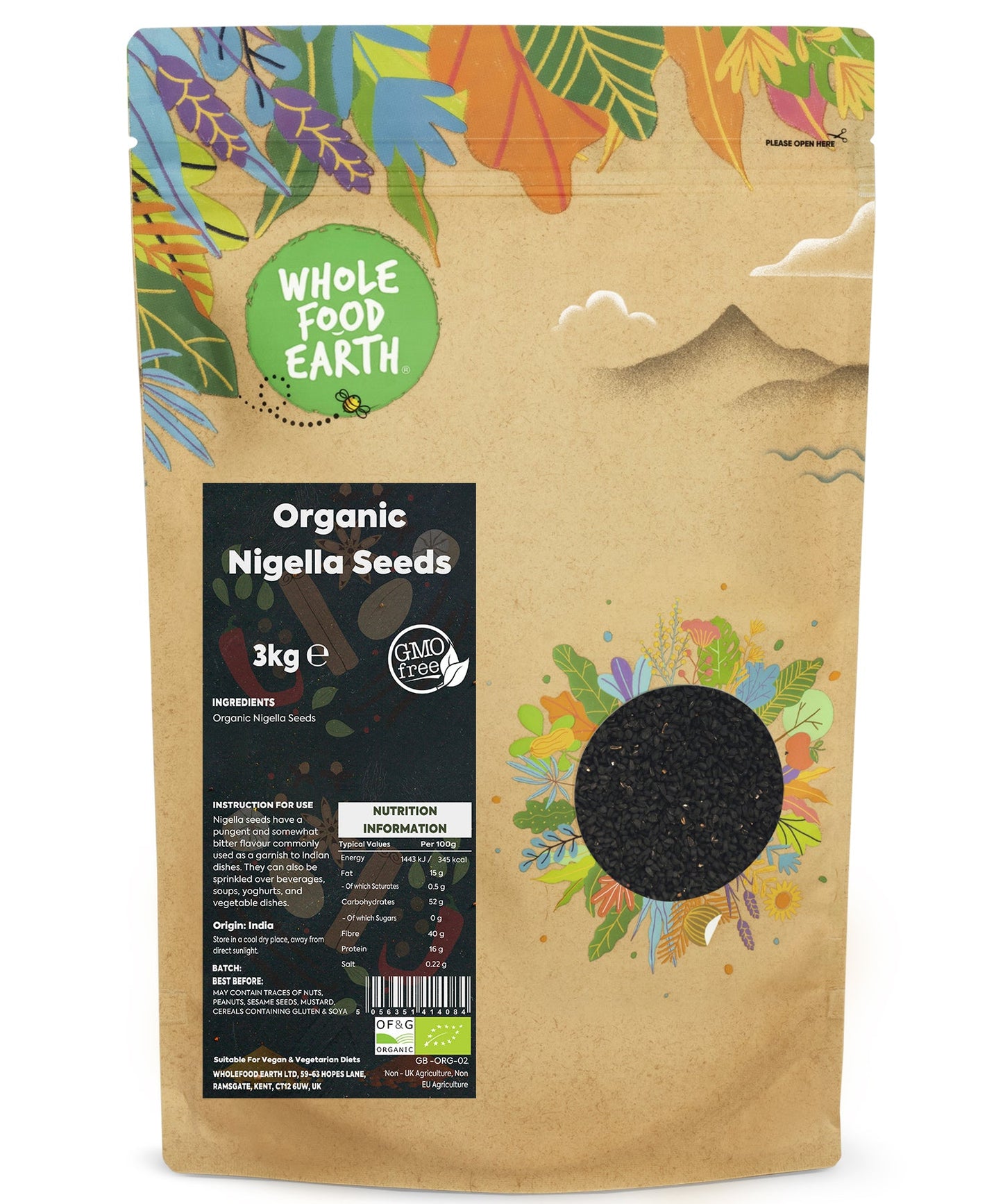 Organic Nigella Seeds