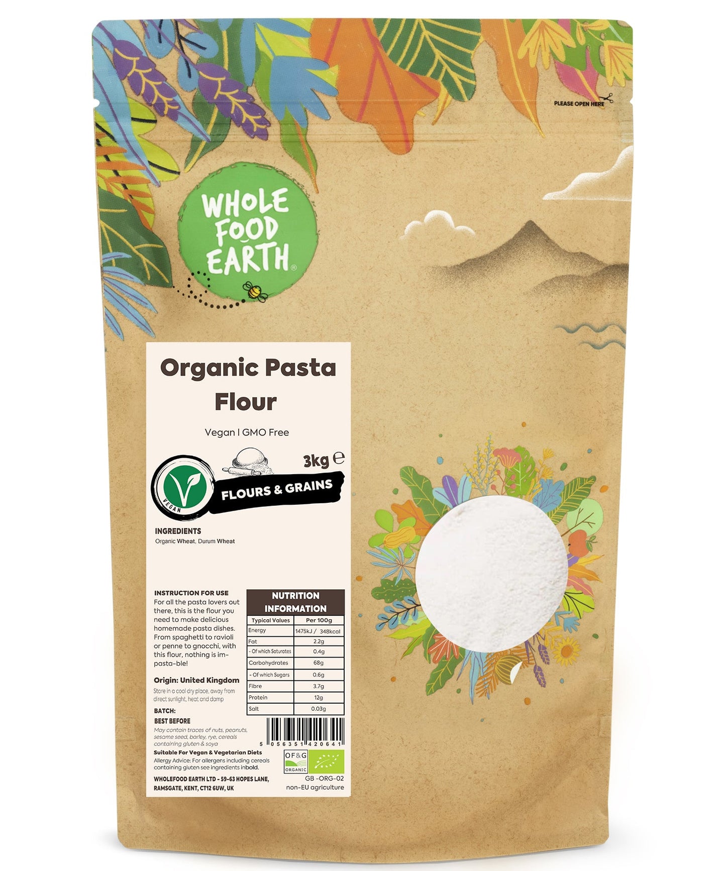 Organic Pasta Flour