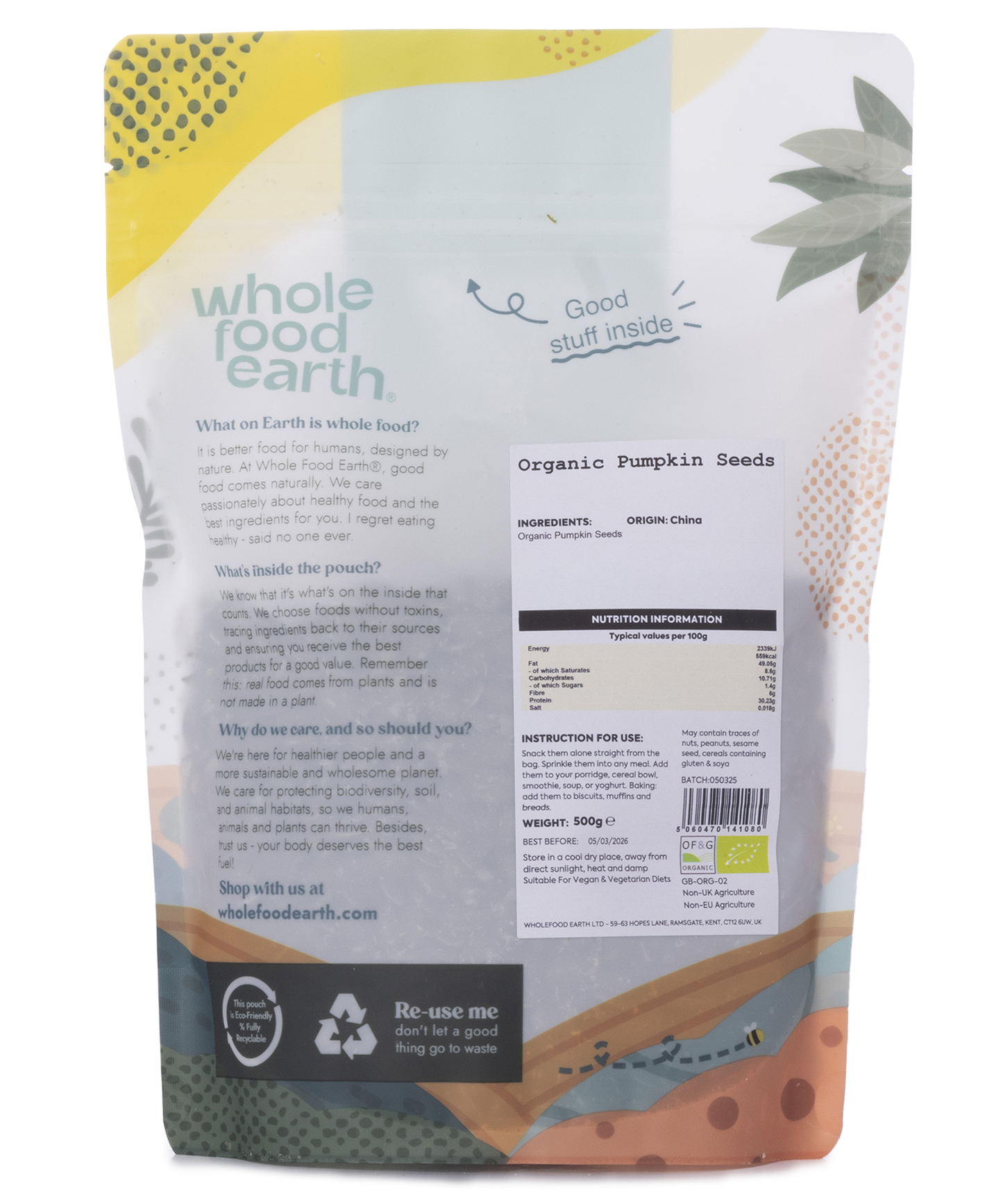 Organic Pumpkin Seeds