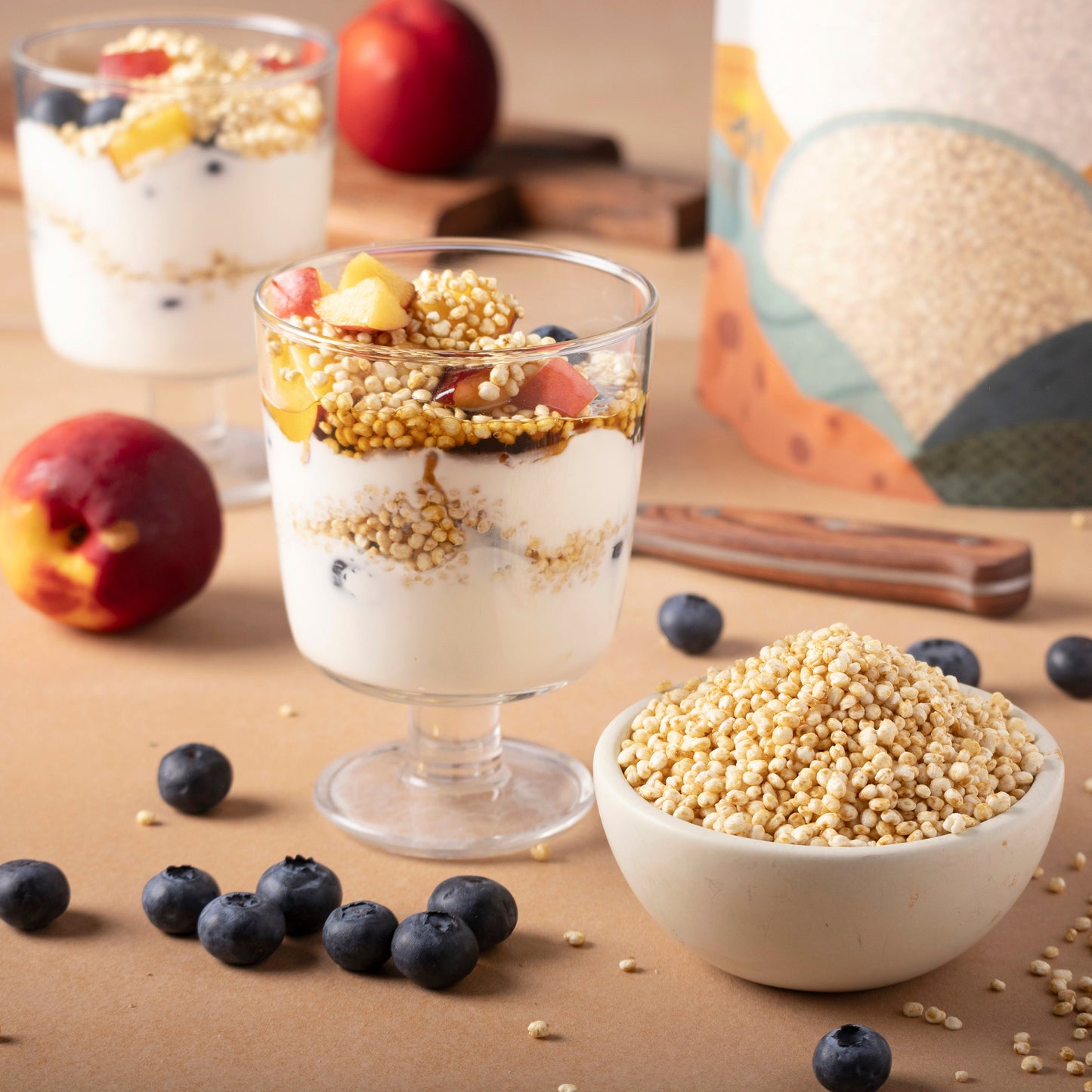 Organic Quinoa Puffs