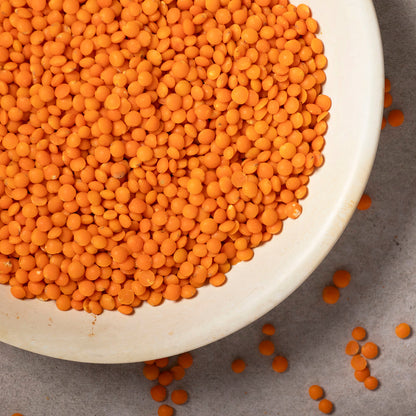 Organic Red Football Lentils