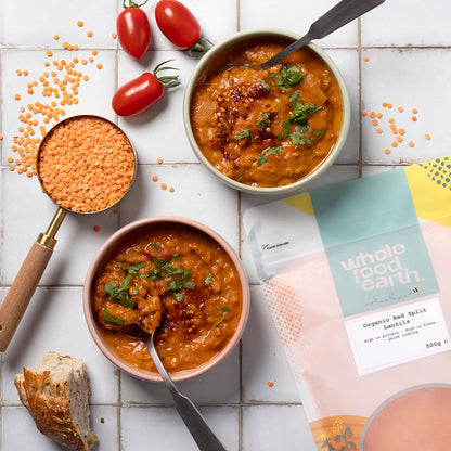Organic Red Split Lentils