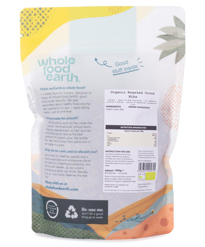 Organic Roasted Cocoa Nibs