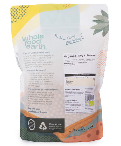 Organic Soya Beans