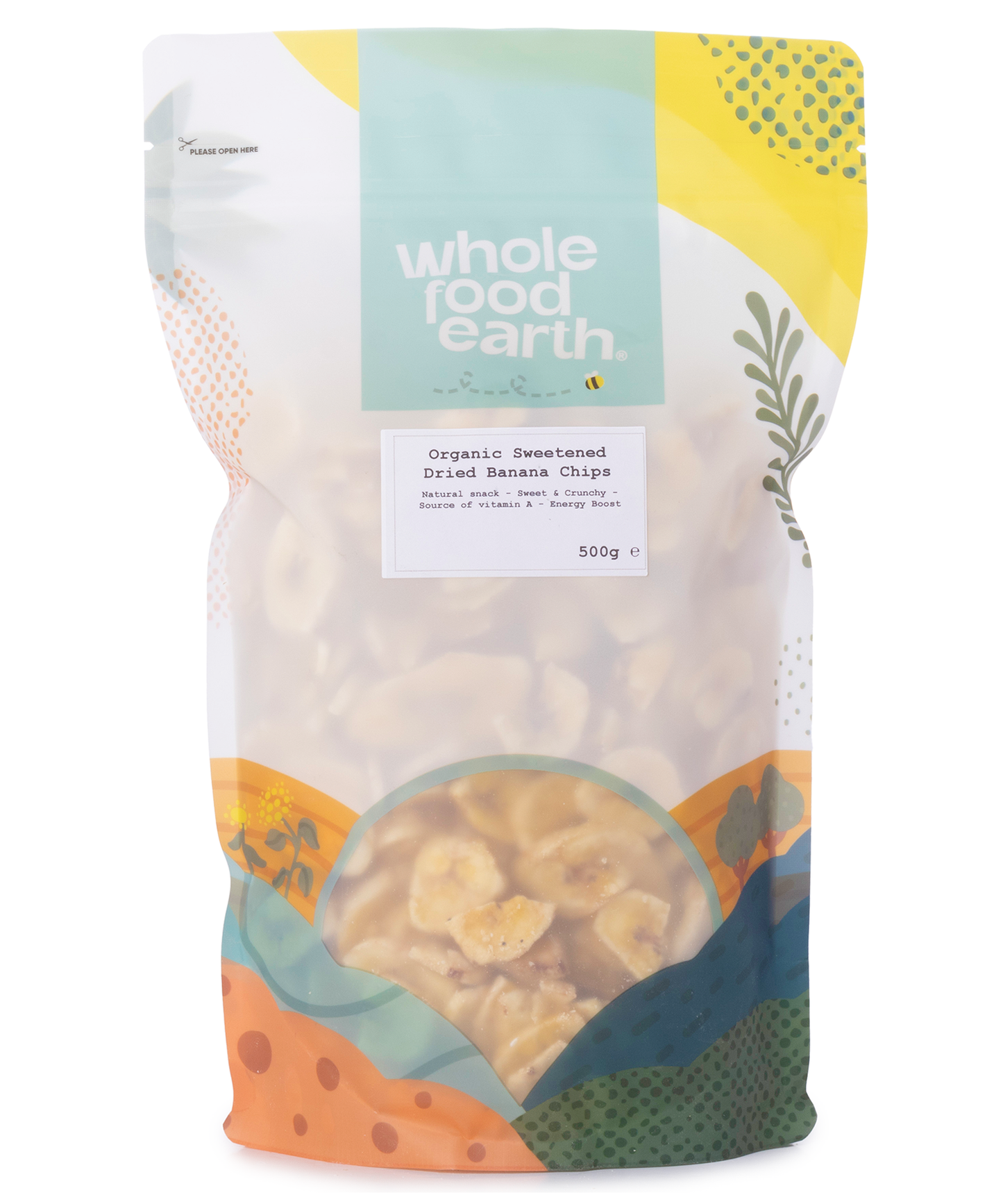 Organic Sweetened Dried Banana Chips