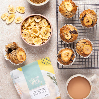 Organic Sweetened Dried Banana Chips