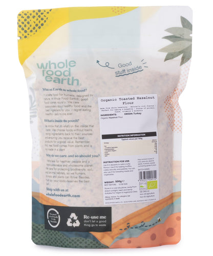 Organic Toasted Hazelnut Flour